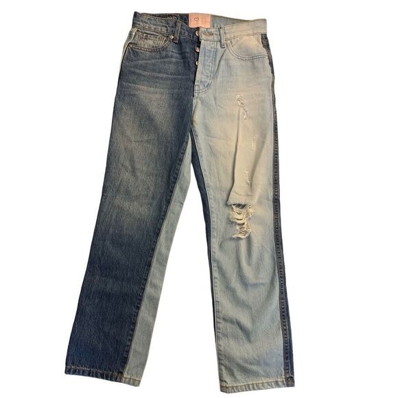 Revice Denim jeans two tone women's size 24 - Picture 1 of 5